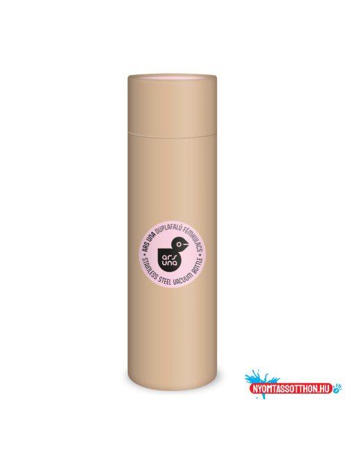 Ars Una duplafalú fémkulacs-500 ml - Rose
