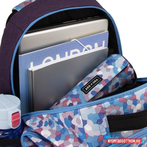 Ars Una Caleidoscope-blue ergonomikus hátizsák-27 L