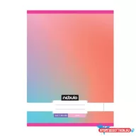   Füzet, A4, sima, 80-32, Monochrome és Gradient minták I., 12 db/csomag Nebulo