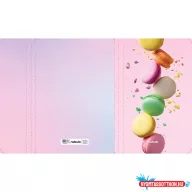 Gumis mappa, A4, Macaron, Nebulo