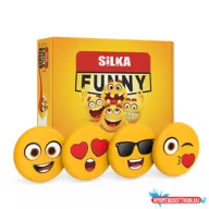 Radír, smile-nagy, 36 db/display, Silka