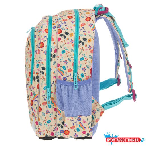 Ars Una Flower Power ergo-fit iskolatáska