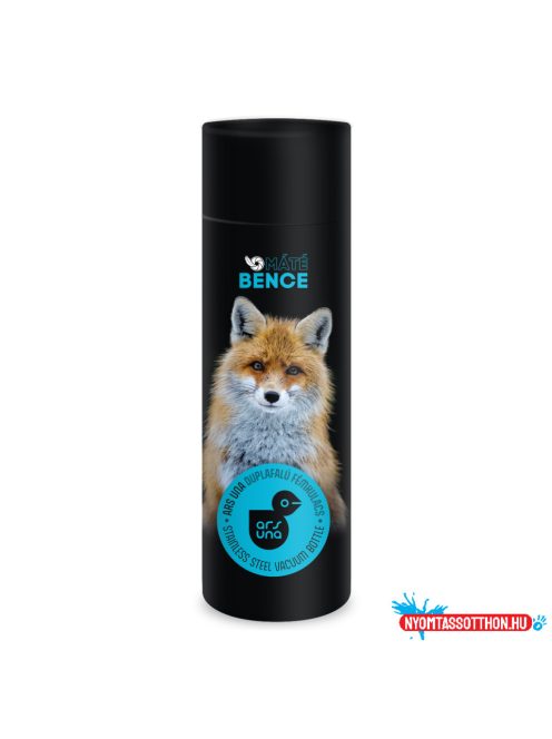 Ars Una duplafalú fémkulacs-600 ml - Máté Bence-Fox