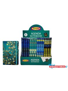   Van Gogh Művészeti Jegyzetfüzet - A5, aranyozott keményfedeles