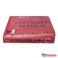   Hulladékgyűjtő zsák „Fertőzött textília” 400 + 2 x 180 x 1100 mm piros