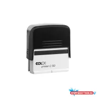 Bélyegző C50 Printer Colop fekete ház/lila párna
