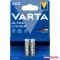 Elem AAA mikro LR03 2 db/csomag, Varta Ultra Lithium