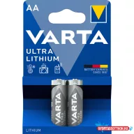 Elem AA ceruza LR6 2 db/csomag, Varta Ultra Lithium