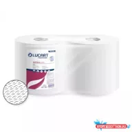   Ipari törlő 2 rétegű tekercses átmérő: 24 cm 100 % cellulóz 400 lap/tek 2 tekercs/karton Lucart Texicell 400_851270
