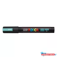 Dekormarker 1,8-2,5mm, Uni Posca PC-5M metál zöld