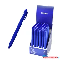   Golyóstoll nyomógombos 0,7mm Vinson Connect  S1 vegyes test