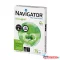 Másolópapír A4, 75g, Navigator Eco-Logical, CIE 169 fehérség, prémium minőség, 500ív/csomag