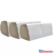   Kéztörlő 1 rétegű V hajtogatású lapméret: 23 x 25 cm 250 lap/csomag Bluering® natúr