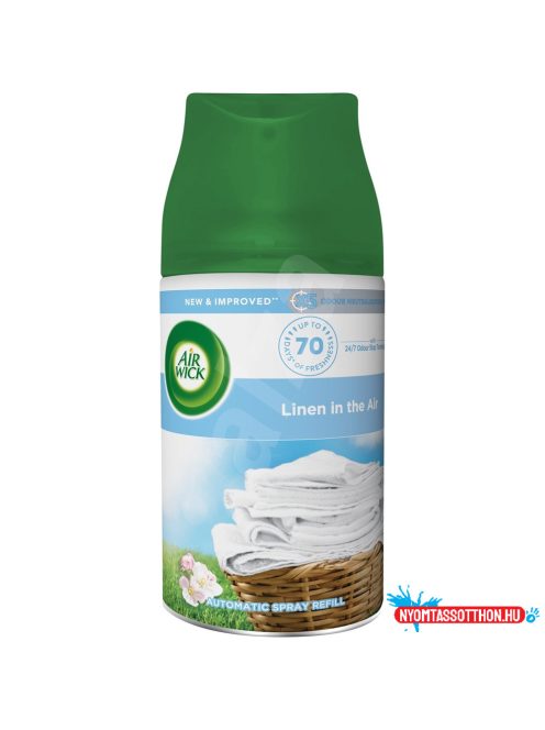 Légfrissítő utántöltő 250 ml AirWick Freshmatic Frissen mosott ruha