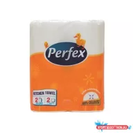   Háztartási papírtörlő kéztörlő 2 rétegű 2 tekercs/csomag 50 lap Boni Perfex