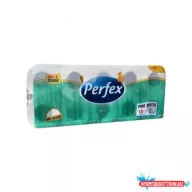   Toalettpapír 2 rétegű kistekercses 100% cellulóz 110 lap/tekercs 10 tekercs/csomag Boni Perfex