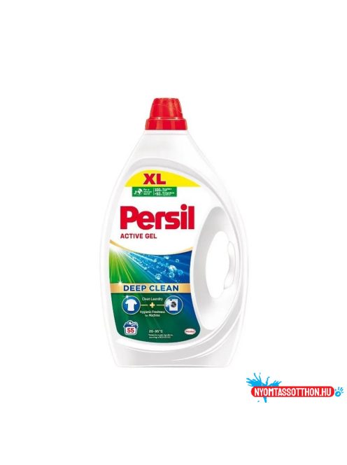 Mosógél 2,475 liter (55 mosás) fehér ruhákhoz Gel Persil Deep Clean