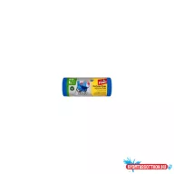   Szemeteszsák köthető füles 60 literes 20 db/tekercs Easy Pack Fino kék