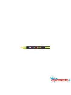 Dekormarker 1,8-2,5mm, Uni Posca PC-5M fluor sárga