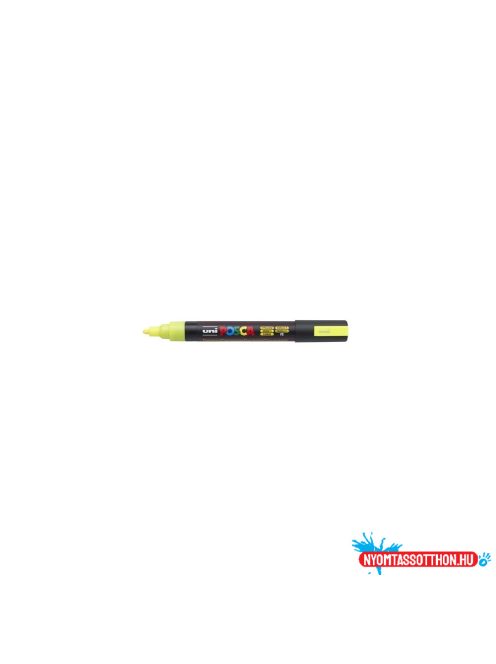 Dekormarker 1,8-2,5mm, Uni Posca PC-5M fluor sárga