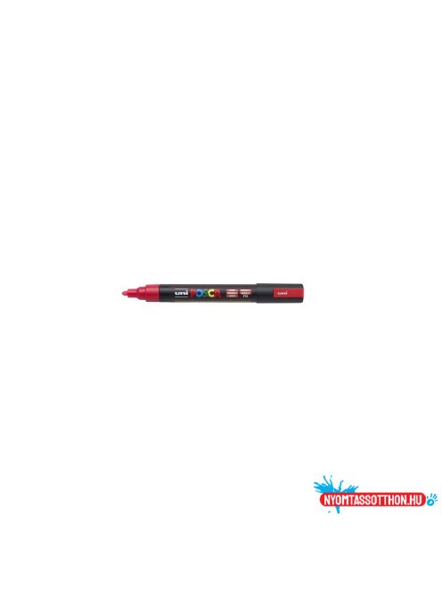 Dekormarker 1,8-2,5mm, Uni Posca PC-5M fluor piros
