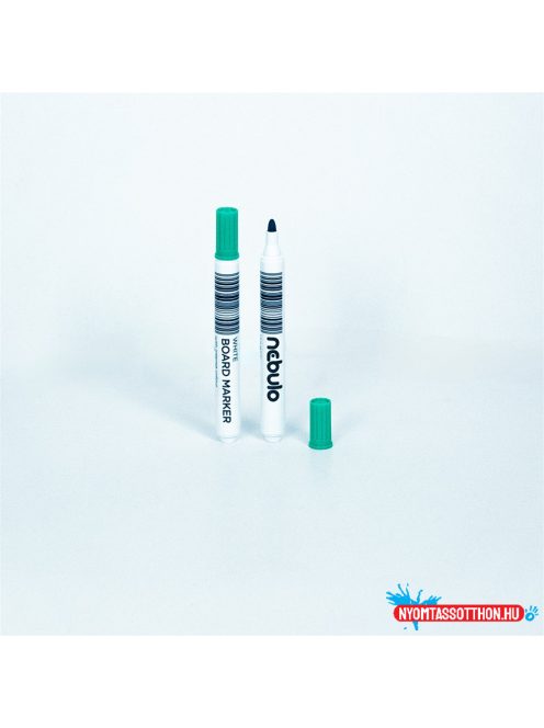 Táblamarker 2-3mm, kúpos Nebulo zöld