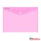 Irattartó tasak A4, PP patentos Bluering® transzparens pink