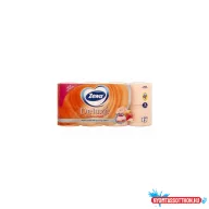   Toalettpapír 3 rétegű 150 lap/tekercs 8 tekercs/csomag Zewa Cashmere Peach