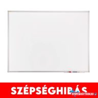  Fehértábla mágneses alukeretes, zománcozott 120x240cm, ValueLine Franken ÉRTÉKCSÖKKENT!