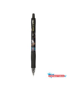   Zseléstoll 0,7mm, nyomógombos Pilot G-2 One Piece, írásszín fekete
