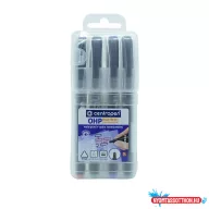   Alkoholos marker készlet, 0,3mm, S OHP Centropen 2634, 4 különféle  szín