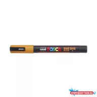 Dekormarker 0,9-1,3mm, Uni-Posca PC-3ML csillámló narancs