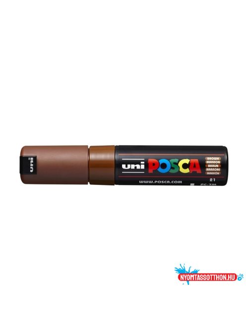 Dekormarker 4,5-5,5mm, Uni-Posca PC-7M barna