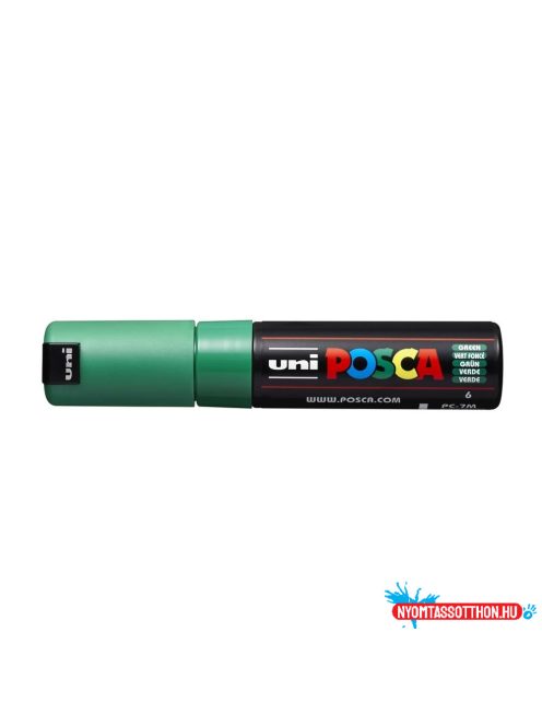 Dekormarker 4,5-5,5mm, Uni-Posca PC-7M zöld