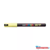 Dekormarker 0,7mm, Uni-Posca PC-1MR napsárga