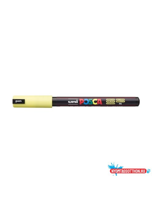 Dekormarker 0,7mm, Uni-Posca PC-1MR napsárga