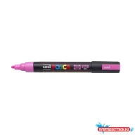 Dekormarker 1,8-2,5mm, Uni-Posca PC-5MR fluor rózsaszín
