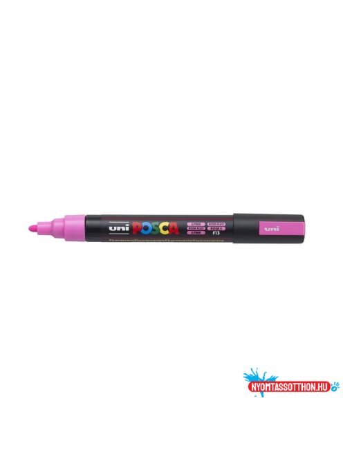 Dekormarker 1,8-2,5mm, Uni-Posca PC-5MR fluor rózsaszín