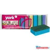 Mosogatószivacs 10 db/csomag York_030010