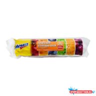 Nylon zacskó 23 x 26,5 cm 250 db/tekercs uzsonnás rollos