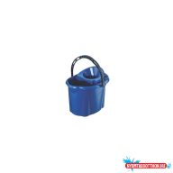   Felmosó vödör 12 literes műanyag kicsavaró kosárral kék UP601-005