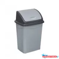   Szemetes kuka billenő fedéllel műanyag 50 literes szürke UP122-002