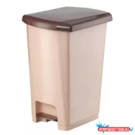 Szemetes kuka pedálos műanyag 40 literes barna UP402-210
