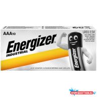 Elem AAA mikro LR03 Industrial 10 db/csomag, Energizer