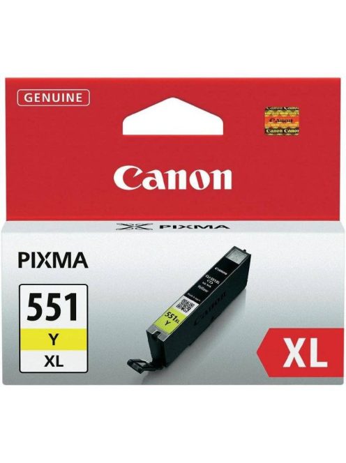 Canon CLI551XL cartridge Yellow