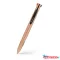Golyóstoll 1 mm, négyszínű, Zebra Smooth, rose gold