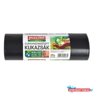   Szemeteszsák újrahasznosított 150 liter 80 x 120 cm 25 mikron 10 db/tekercs Mazzini_fekete