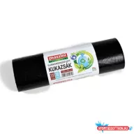   Szemeteszsák újrahasznosított 200 liter 100 x 120 cm 30 mikron 10 db/tekercs Mazzini_fekete