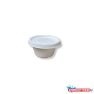   Szószos - öntetes tál 50ml komposztálható cukornád 50 db/csomag
