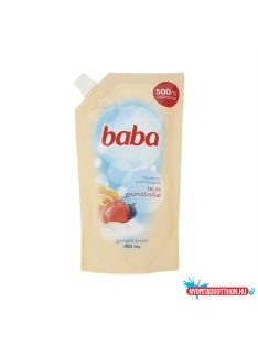   Folyékony szappan utántöltő 500 ml Baba Tej és Gyümölcs
